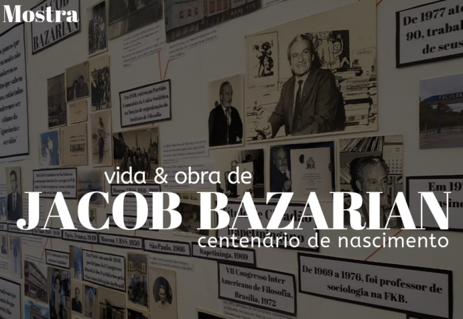 Exposição no Centro Cultural ilustra a vida de sociólogo Jacob Bazarian
