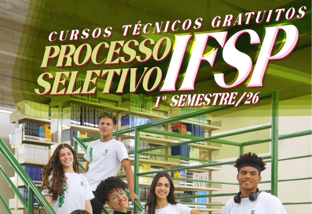 IFSP abre mais de 7 mil vagas para cursos técnicos gratuitos