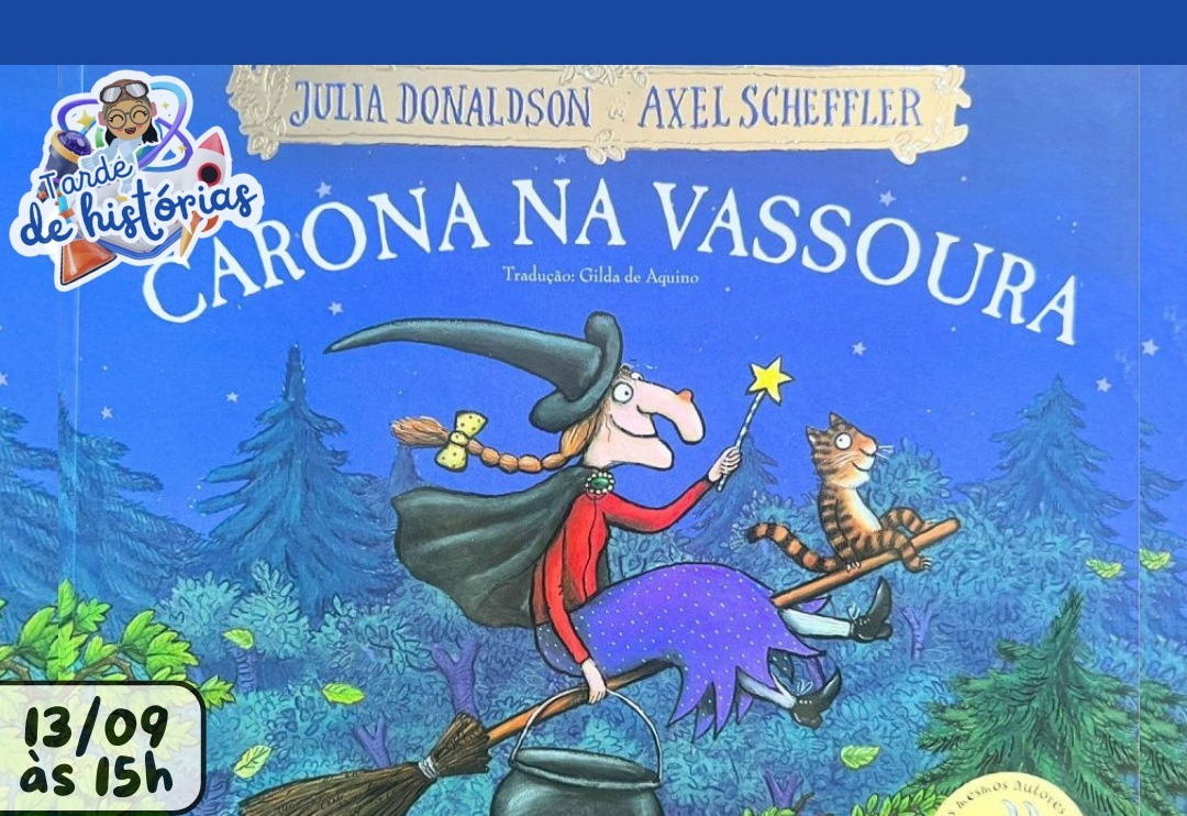 “Tarde de Histórias” apresenta nova edição no próximo sábado, dia 13, no Espaço Estação Leitura