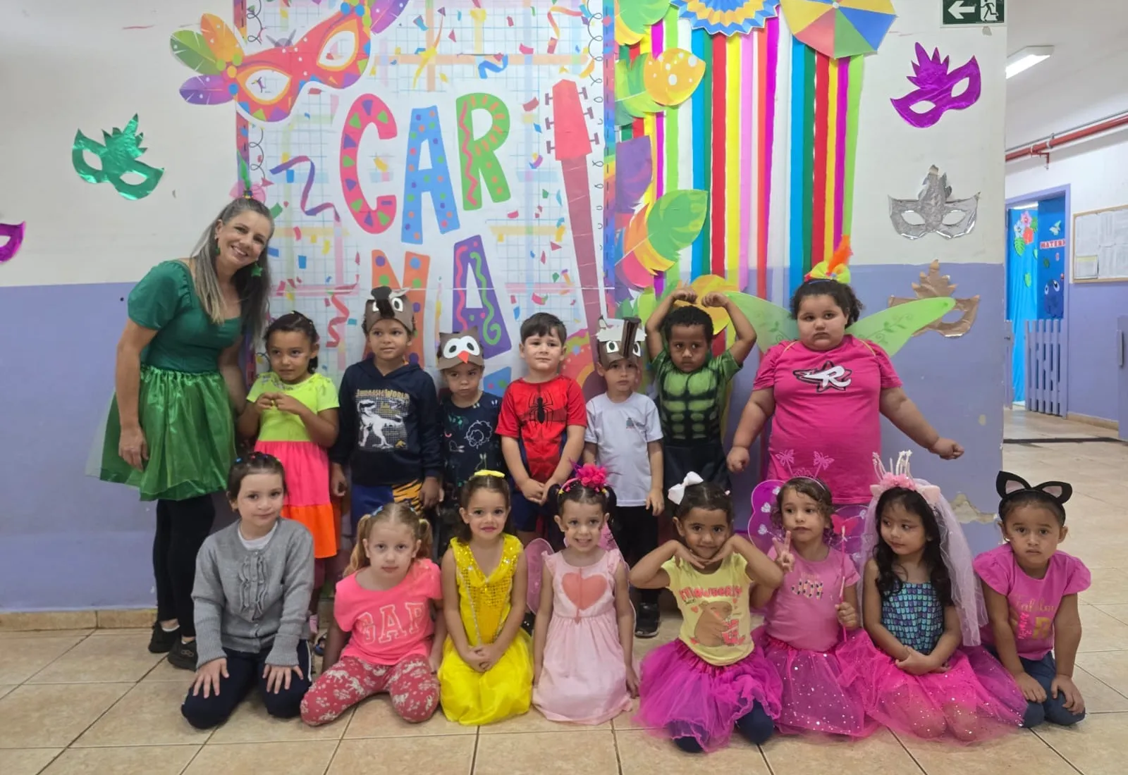 Carnaval na EMEI “Sra. Norma Suardi Aguiar”