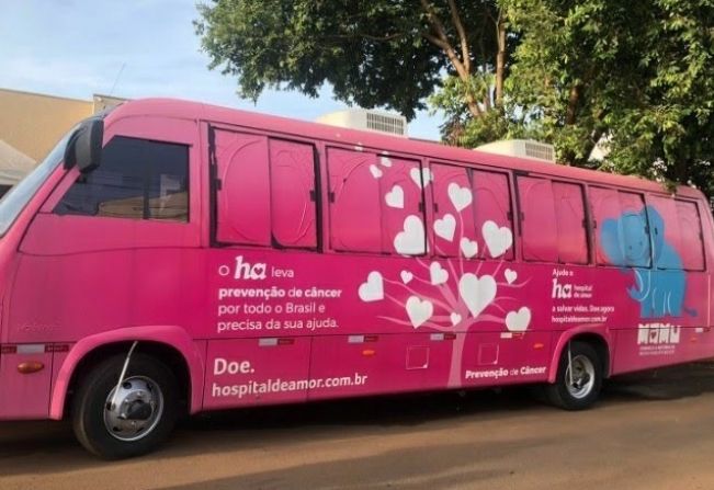 Carreta do Hospital do Amor chega a Itapetininga na próxima terça (20) para coleta de exames de prevenção ao Câncer