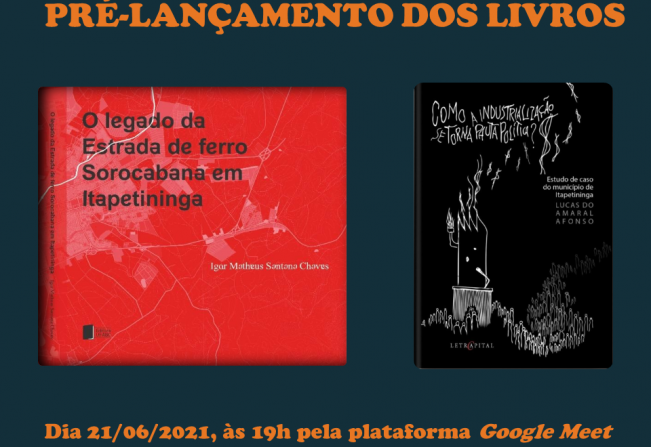 Itapetininga realiza o pré-lançamento das obras dos autores Igor Chaves e Lucas Afonso