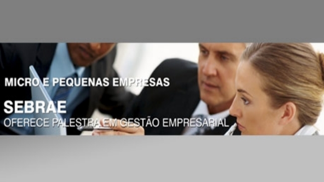  SEBRAE oferece palestra em gestão empresarial