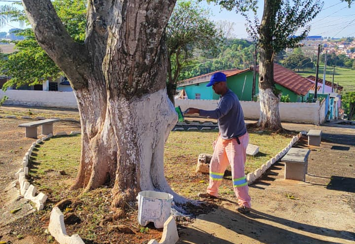 Prefeitura revitaliza Praça Bom Jesus dos Milagres, na Vila Aparecida