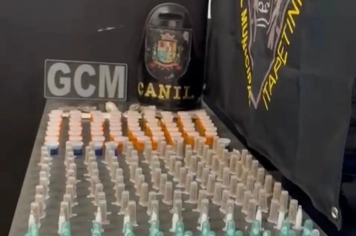 GCM de Itapetininga apreende mais de 350 porções de entorpecentes durante patrulhamento