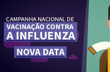 Nova data da vacinação contra a Influenza