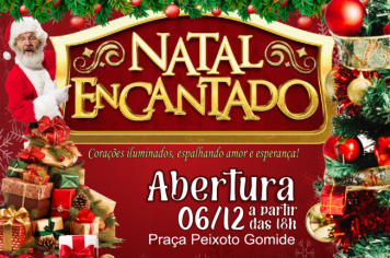 “Natal Encantado 2024” traz programação gratuita na Praça Peixoto Gomide, em Itapetininga