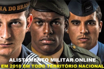 Alistamento Militar 2018