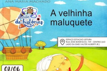 “Estação Leitura” apresenta nova edição da “Tarde de Histórias” no próximo sábado (08)