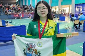 Atleta de Itapetininga conquista ouro no Campeonato Sul-Americano de Badminton no Chile