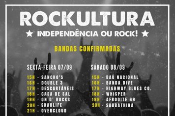 A 2ª edição do Rockultura está chegando!!!