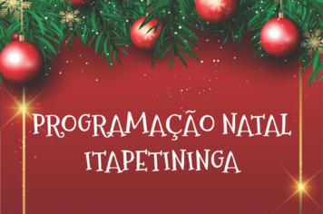 Programação de Natal Itapetininga