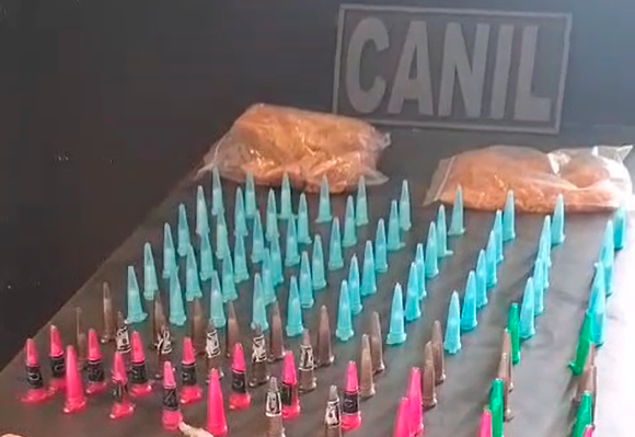 Guarda Municipal de Itapetininga localiza drogas e material de tráfico com apoio de cão farejador