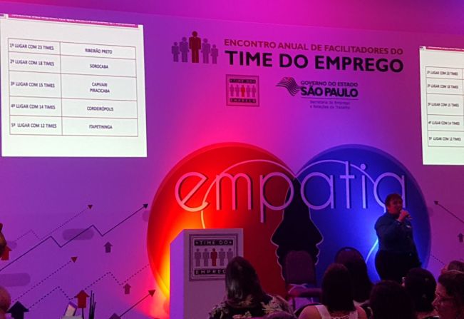 Itapetininga se destaca pelo programa “Time do Emprego” e é premiada