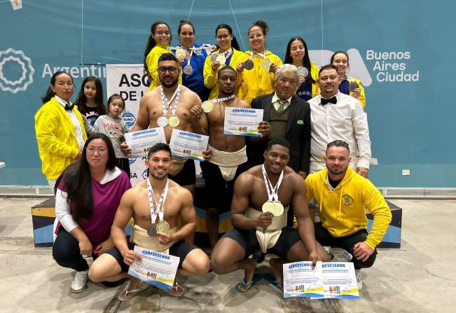 Sumô de Itapetininga participa de campeonato Sul-Americano na Argentina