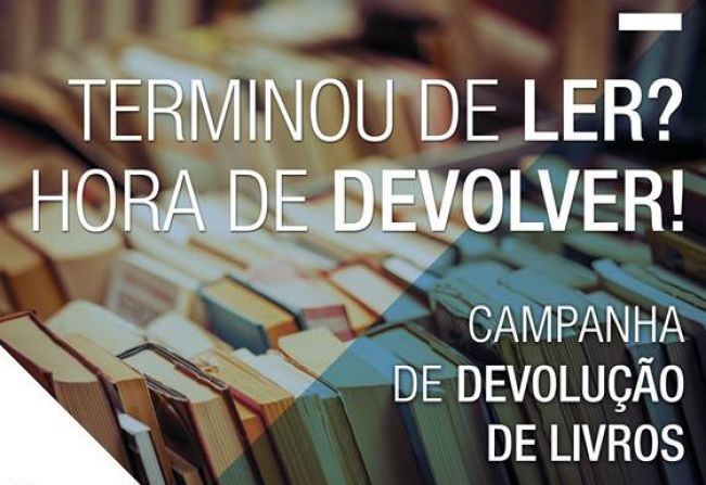 Venha devolver seu livro em atraso na Biblioteca de Itapetininga