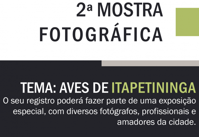 2ª Mostra Fotográfica de Itapetininga