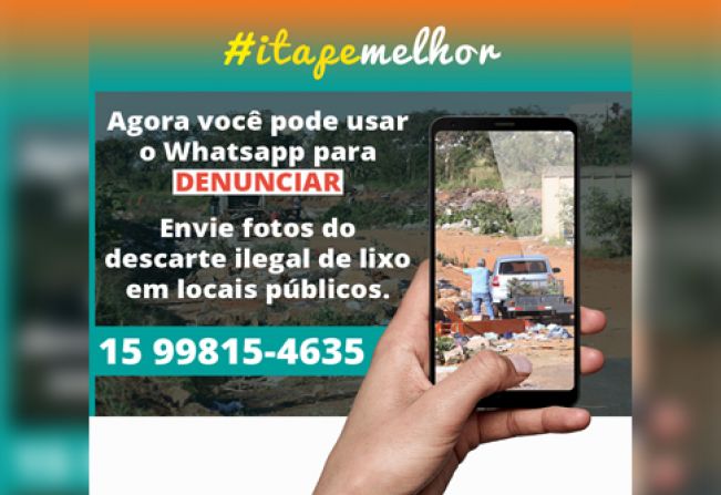 Itapetininga conta o programa #ItapeMelhor com denúncias de terrenos particulares com sujeira