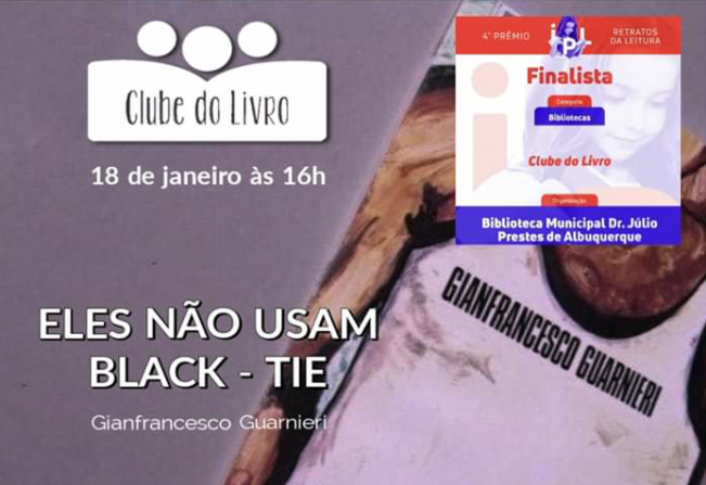 “Clube do Livro” na Biblioteca Municipal de Itapetininga debate o clássico “Eles não Usam Black-Tie”