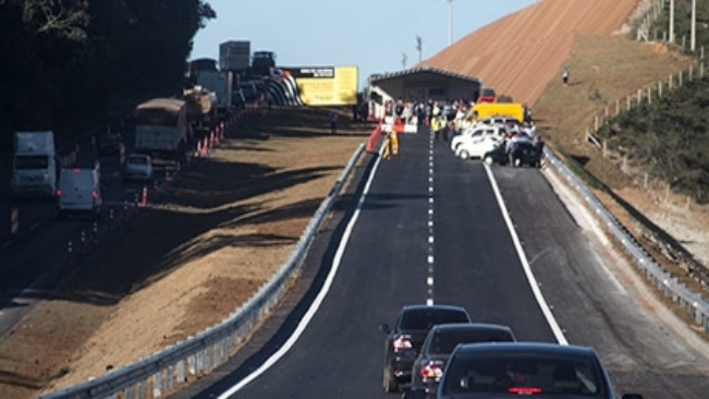 Duplicação da Rodovia Raposo é inaugurada